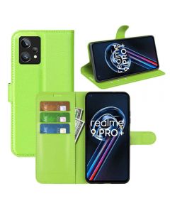 realme 9 Pro+ (realme 9 Pro Plus) Phone Case Wallet Flip Cover Folio Leather Case Stand Display Card Pocket