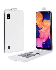Samsung Galaxy A10 Leather Flip Phone Case Flip Cover Vertical Open Wallet Case