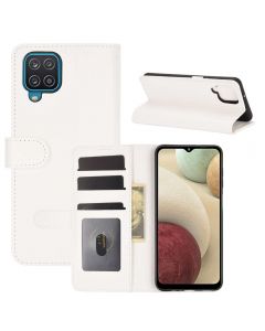 Samsung Galaxy A12 Flip Folio Leather Wallet Case with ID and Credit Card Pockets