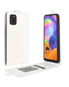 Samsung Galaxy A31 Leather Flip Phone Case Flip Cover Vertical Open Wallet Case