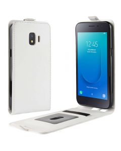 Samsung Galaxy J2 Core Leather Flip Phone Case Flip Cover Vertical Open Wallet Case