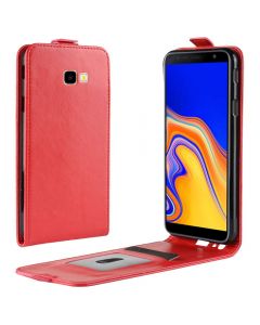 Samsung Galaxy J4+ J415F Leather Flip Phone Case Flip Cover Vertical Open Wallet Case