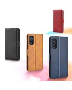 Samsung Galaxy M52 5G Flip Cover Leather Wallet Case with Dual Magnetic Closure