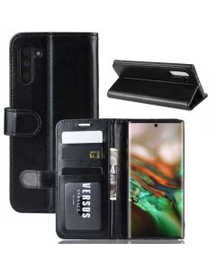Samsung Galaxy Note 10 Flip Folio Leather Wallet Case with ID and Credit Card Pockets