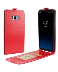 Samsung Galaxy S8 plus Leather Flip Phone Case Flip Cover Vertical Open Wallet Case