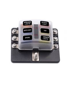 Screw terminal Fuse block Fuse box with led indicator