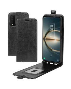 TCL 30 V 5G Leather Flip Phone Case Flip Cover Vertical Open Wallet Case