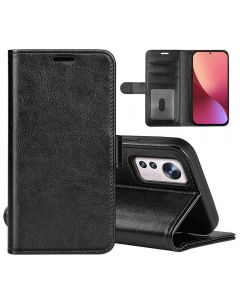 Xiaomi 12 Flip Folio Leather Wallet Case with ID and Credit Card Pockets