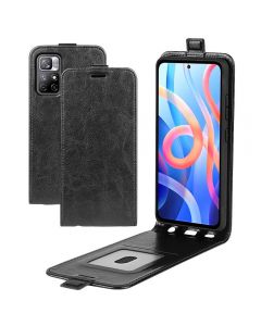 Xiaomi Redmi Note 11 | POCO M4 Pro 5G Leather Flip Phone Case Flip Cover Vertical Open Wallet Case