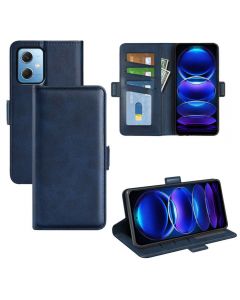 Xiaomi Redmi Note 12 Flip Cover Leather Wallet Case with Dual Magnetic Closure
