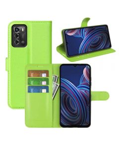 ZTE Blade A72 (4G) Phone Case Wallet Flip Cover Folio Leather Case Stand Display Card Pocket